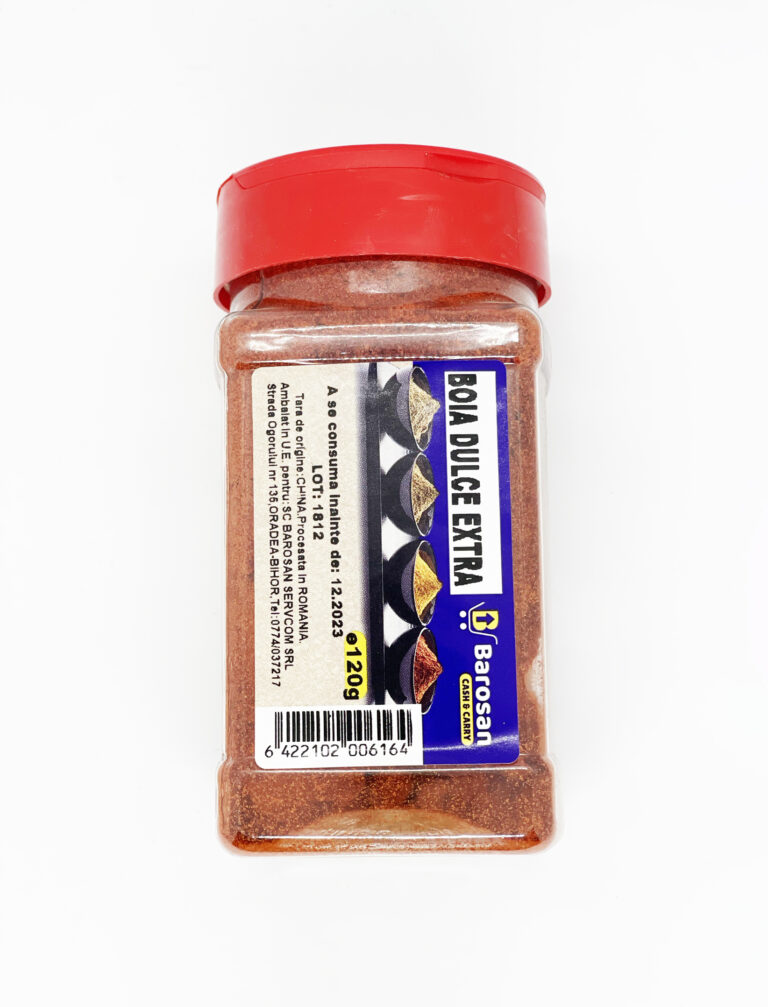 Boia dulce 120gr. borcan 6.50lei