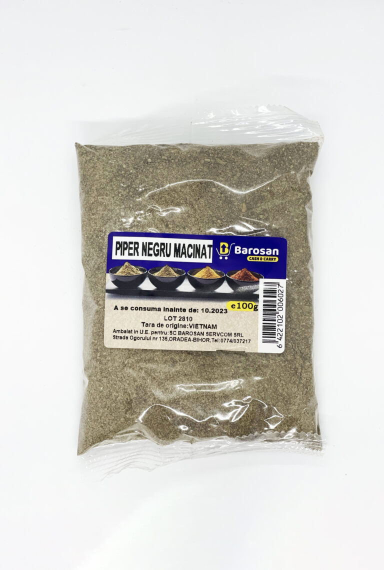 Piper negru macinat 100gr. 3.10lei